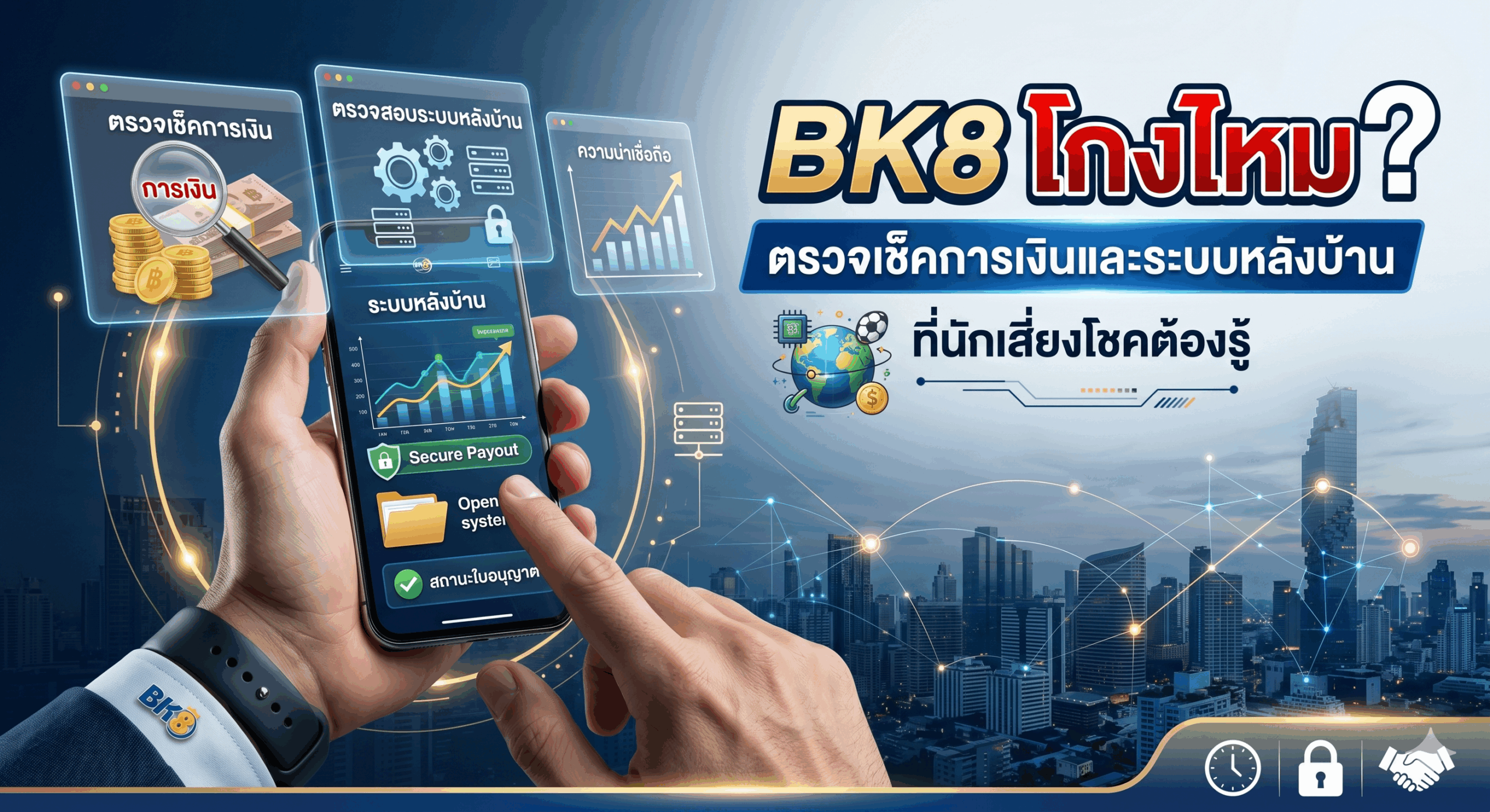 bk8 โกงไหม ตรวจเช็คการเงิน